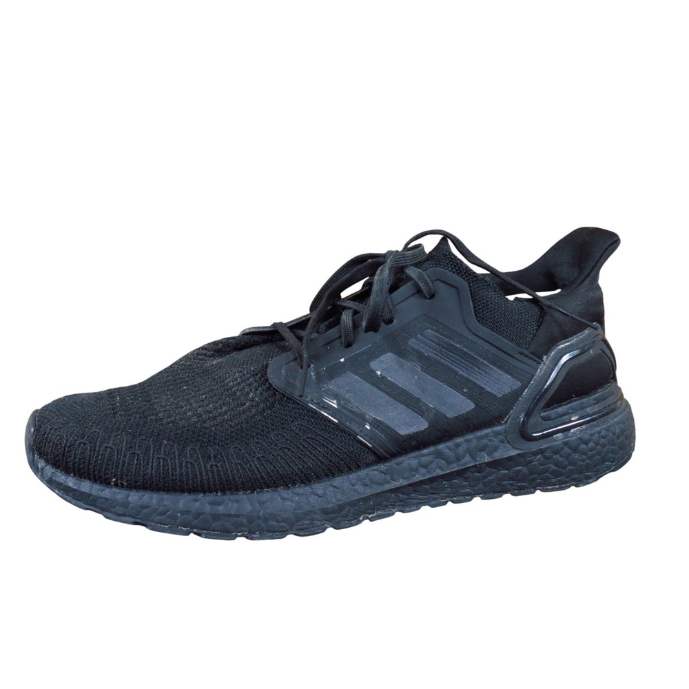 Adidas Ultraboost‎ 20 Mens Running Shoes Size 11.5 Athletic Triple Black EG0691